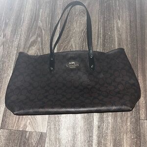 Coach Signature Brown Tote Bag